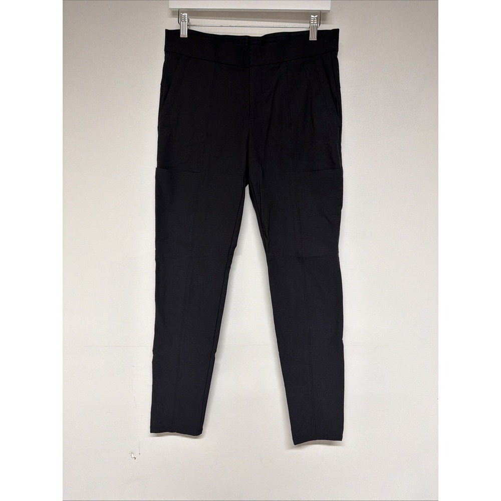 Athleta Wonder Stash Skinny Pants Size 6 Stretch Pull-on Casual Black